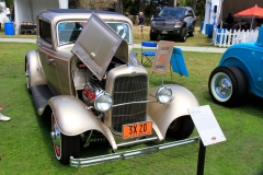 Hillsborough Concours 2015 Hot Rod Display, 1932 Ford 3 Window Coupe