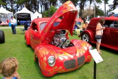 Hillsborough Concours 2015 Hot Rod Display, 1940 WIllys Coupe